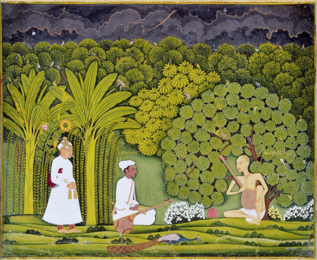 Sri Sri Haridas Ji Maharaj and Akbar
